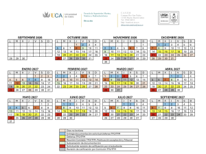 ¡IMPORTANTE! PUBLICACIÓN CALENDARIO FECHAS TFG/TFM CURSO 26/27