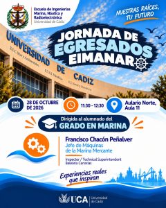Jornada de Egresados orientada al Grado en Marina. EIMANAR